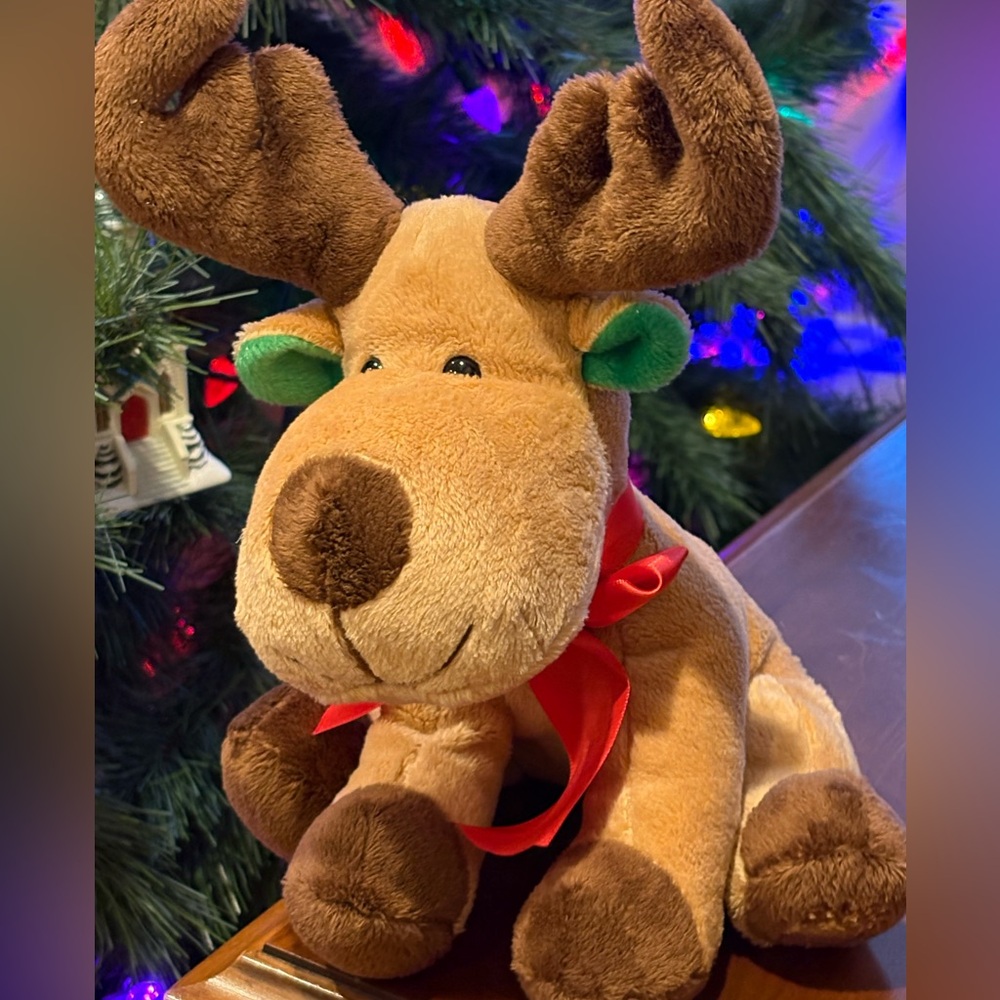 FREE WITH PURCHASE! “Cinnamon The Reindeer” Plush Christmas Toy - Add To Bundle!